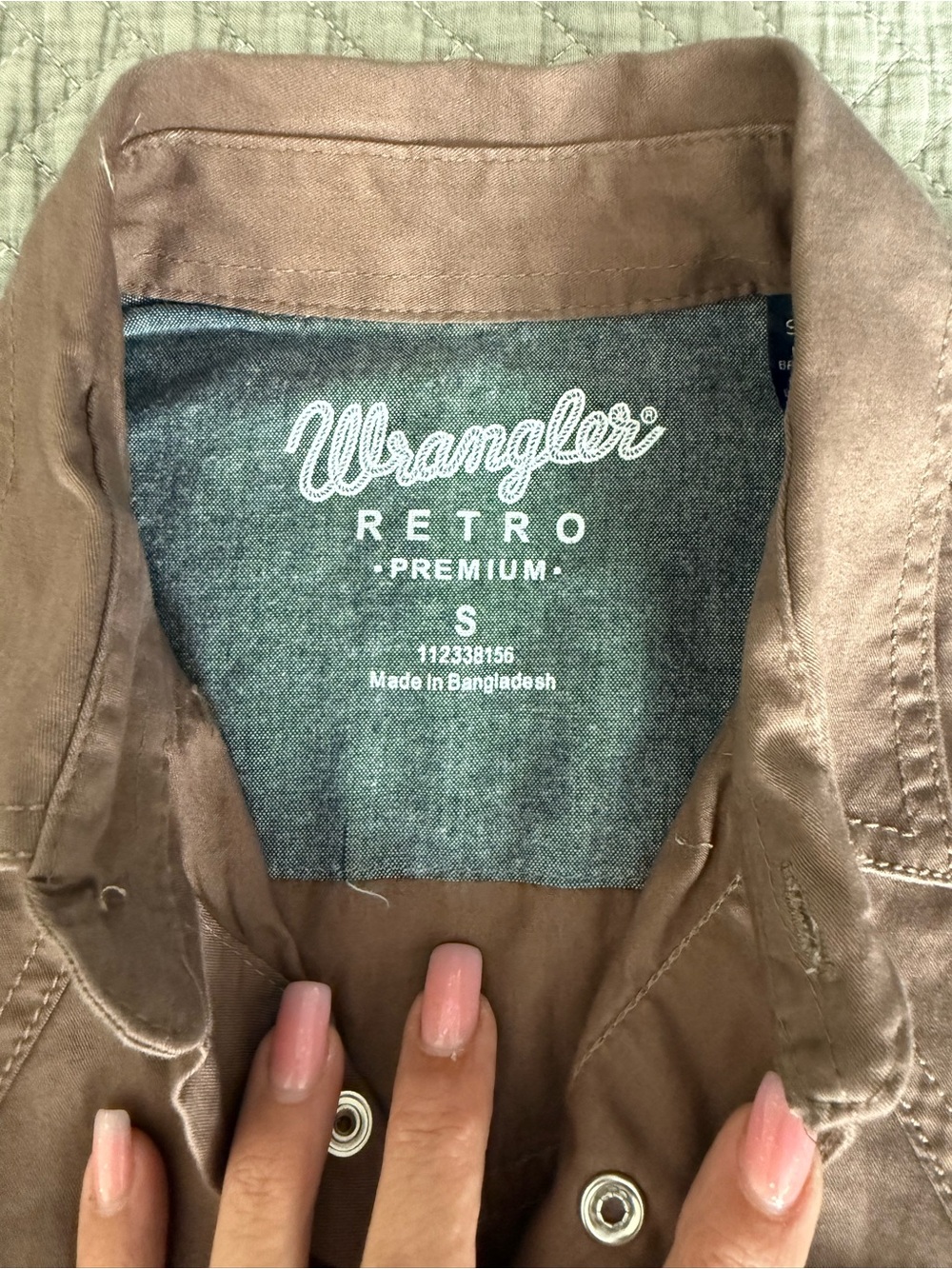 Wrangler retro button down shirt
